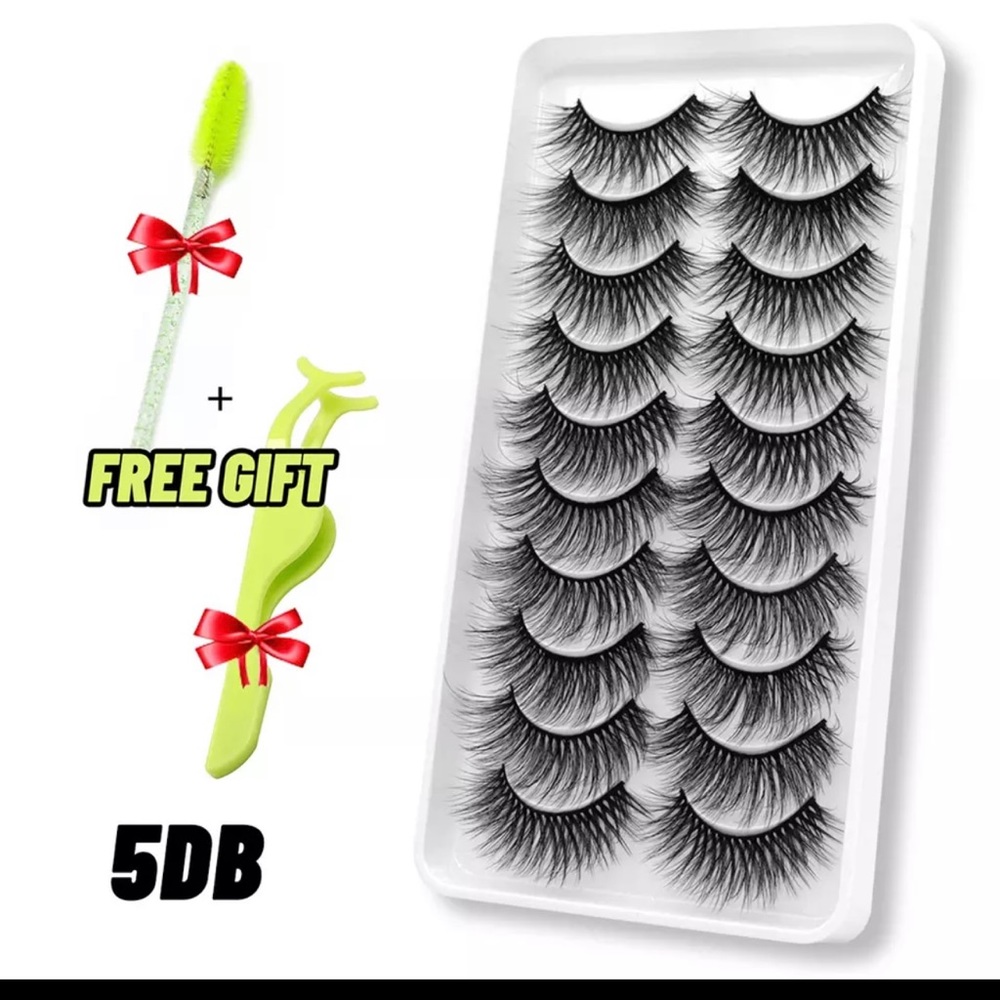 Eyelashes mink Natural Extension Black